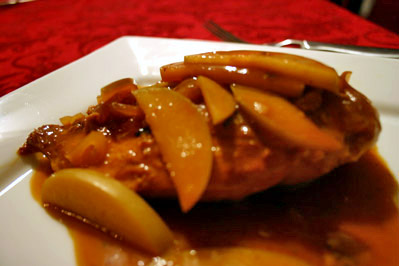 Slow-Cooker Chicken and Apples