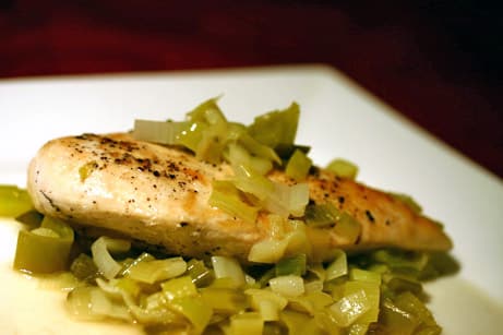 Too-Easy Chicken with Leeks