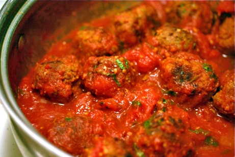 Meatballs In Tomato Sauce