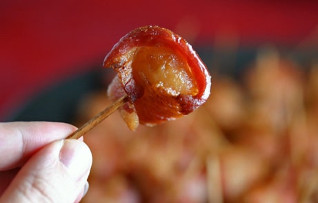 Bacon-Wrapped Water Chestnuts