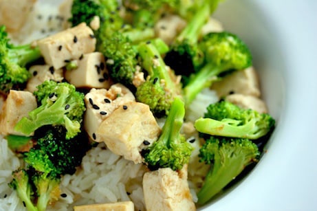 Tofu and Broccoli Stir-Fry