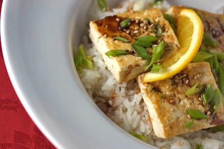 Soy-Glazed Tofu