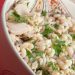 Tuna and white bean salad in a bowl.