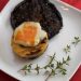 Grilled Marinated Portobello with Cheesy Polenta Rounds