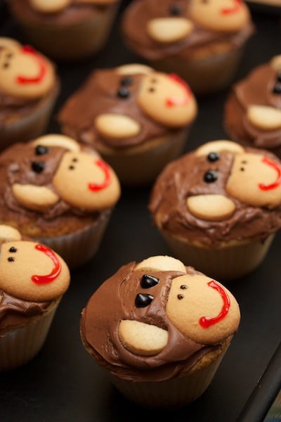 Monkey Cupcakes