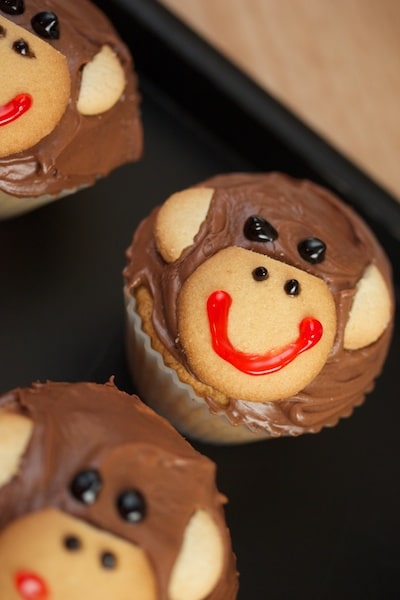 Monkey Cupcakes