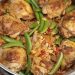 Quick Chicken Paella with Sugar Snap Peas
