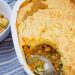 Chickpea Potpie with Cornbread Crust