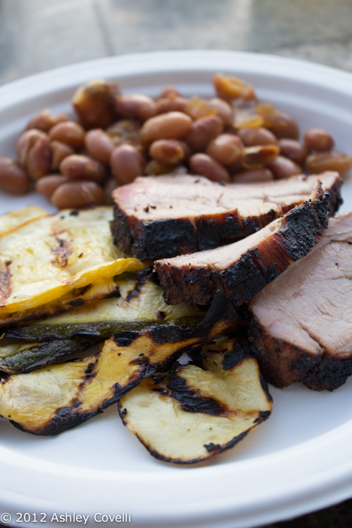 Coffee-Marinated Grilled Pork