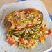 Stuffed sweet dumpling squash.
