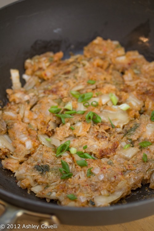 Kimchijeon (Kimchi Pancake)