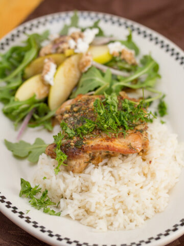 Chicken with Herb-Mustard Pan Sauce