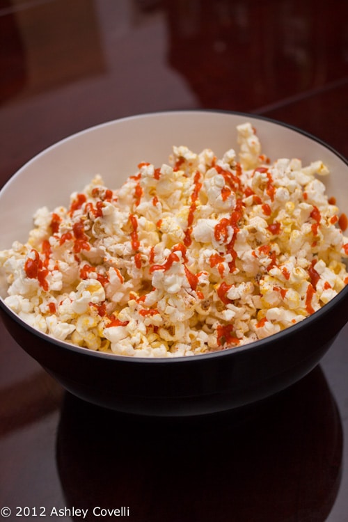 Sriracha-Chipotle Popcorn