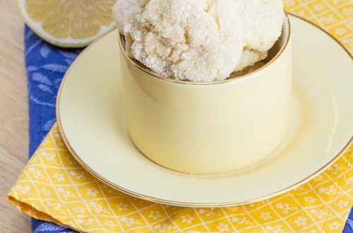 Lemon Crinkle Cookies