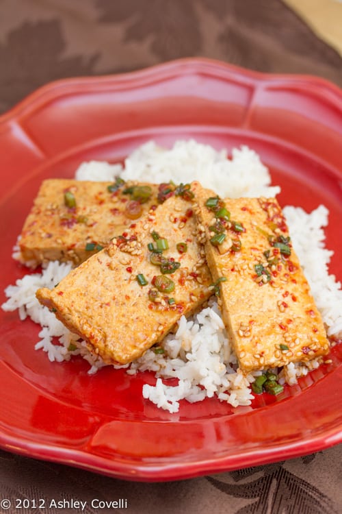 Traditional Korean Braised Tofu