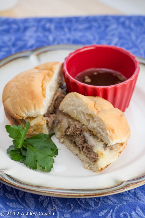 Slow-Cooker Balsamic Roast Beef French Dip Sandwiches » Big Flavors ...