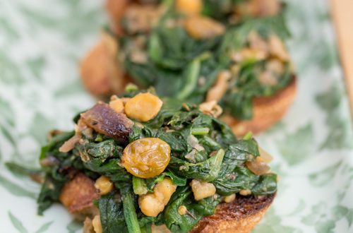 Spinach with Chickpeas