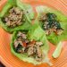 Spicy Thai Basil Chicken Lettuce Wraps