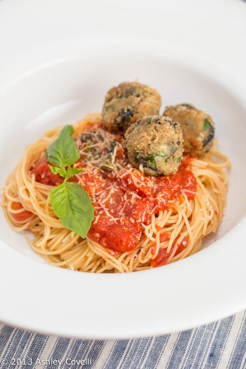 Polpette di Melanzane (Crispy Eggplant Meatballs)