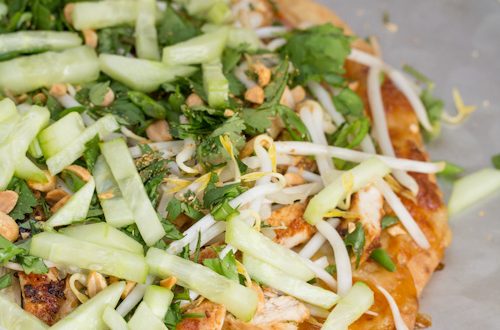 Thai Chicken Pizza