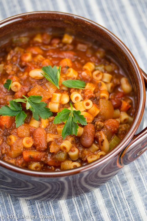 Copycat Olive Garden Pasta E Fagioli Soup Big Flavors From A Tiny Kitchen