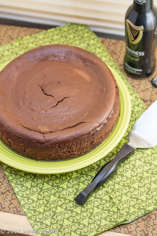 Guinness Chocolate Cheesecake