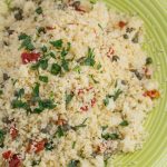 Caper and Sun-Dried Tomato Couscous with Parsley