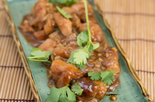 Honey Ginger Glazed Chicken