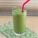 Peach, Avocado, Kale and Date Green Smoothie