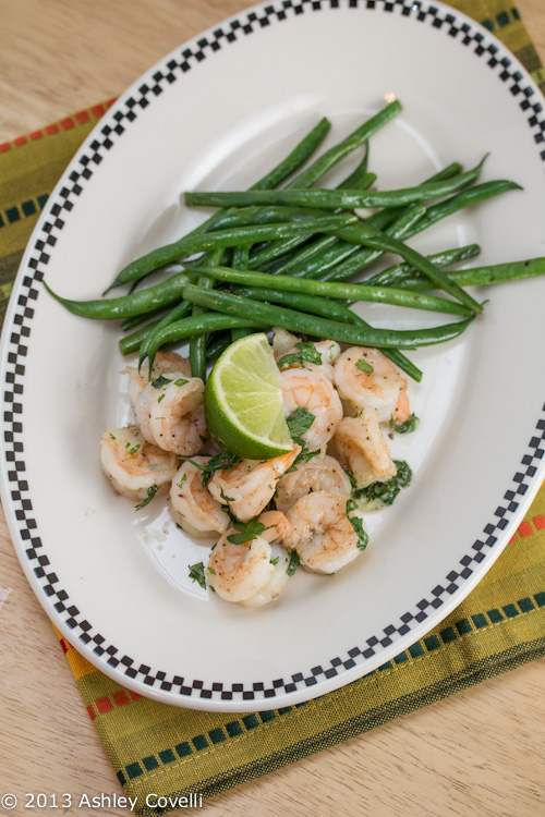 Cilantro Lime Shrimp & Green Beans