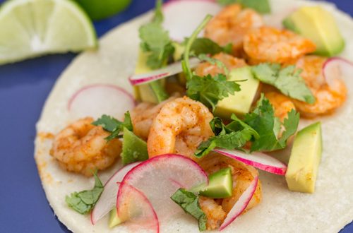 Tequila-Lime Shrimp Tacos