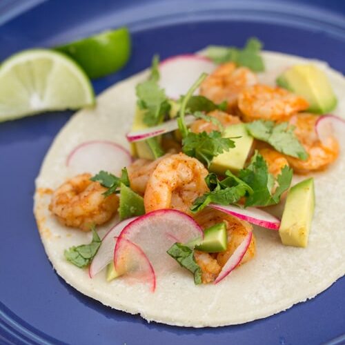 Tequila-Lime Shrimp Tacos