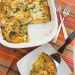 Spinach and Mozzarella Egg Bake
