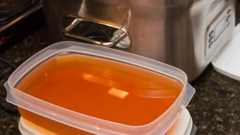 Slow Cooker Veggie Stock