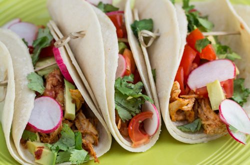 Shredded Chicken Tacos