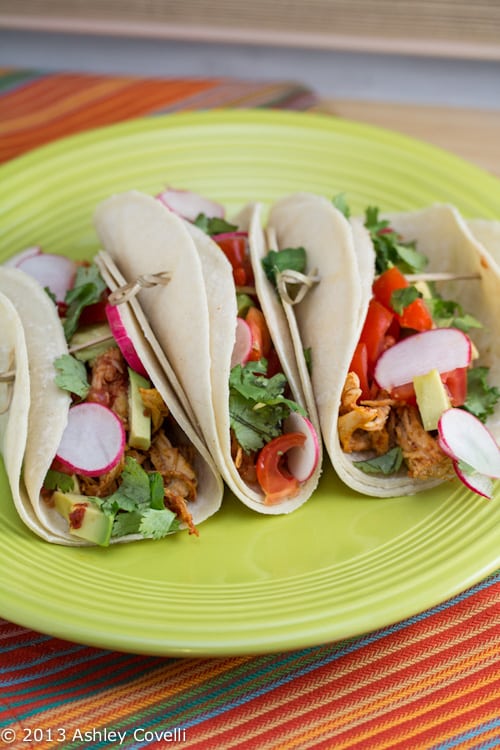 Shredded Chicken Tacos