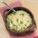 Buttered Pasta with Peas, Egg and Garlic