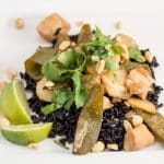 Soy-Ginger Marinated Chicken Stir-Fry with Forbidden Rice