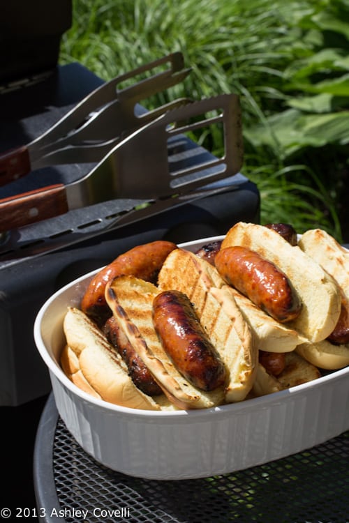 Grilled Italian Sausage and Peppers