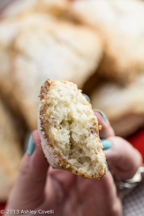 Naughty Rhubarb Scones