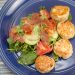 Seared Scallop Salad with Prosciutto Crisps