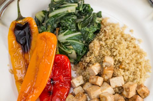 Savory Broiled Tofu