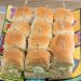 Chicken Salad Sliders on a platter.