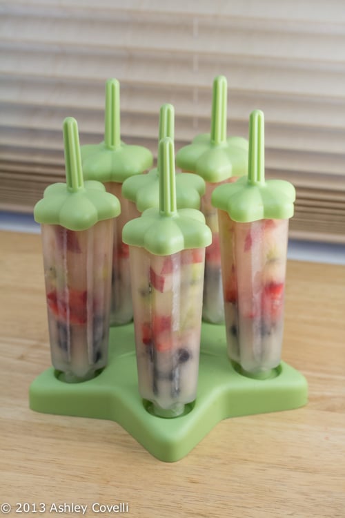 Fruit Salad Ice Pops