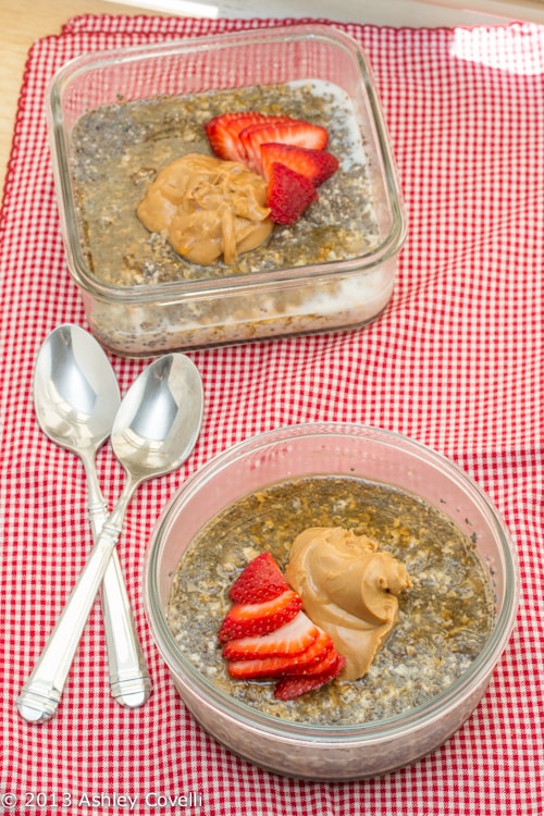 Easy Overnight Oatmeal Chia Breakfast Pudding