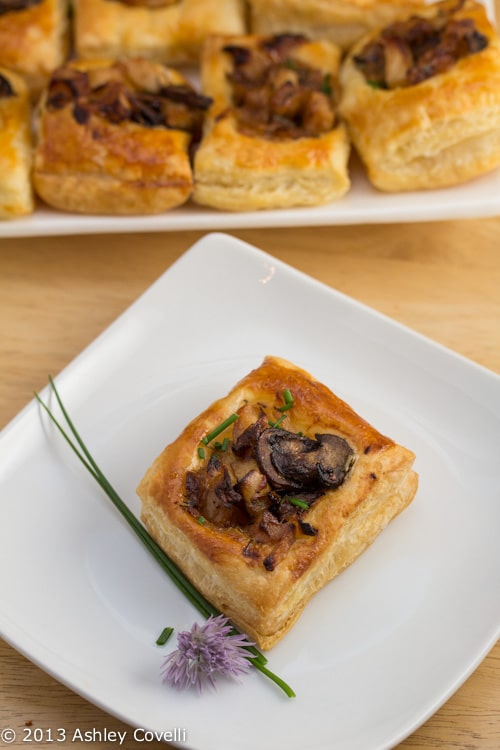 Caramelized Onion, Mushroom, Apple & Gruyere Bites