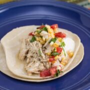 Slow Cooker Shredded Green Chile Chicken