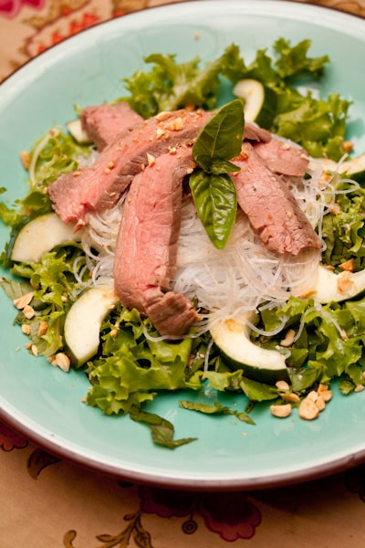 Herbed Beef and Rice-Noodle Salad