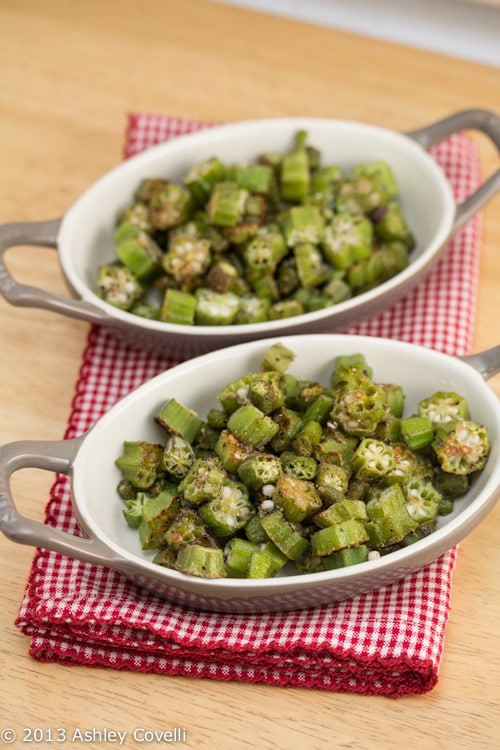 Roasted Okra