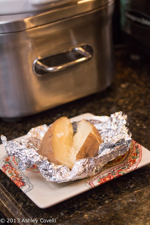 Slow Cooker Baked Potatoes Recipe